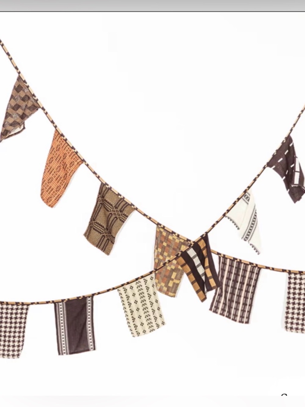 Ace & Jig Flags concert pennant string